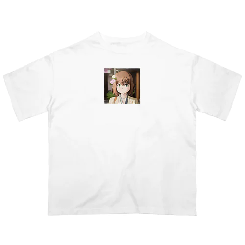 巫女 オーバーサイズTシャツ