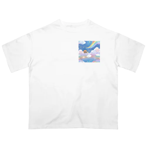 雲の上でちょっと休憩 Oversized T-Shirt