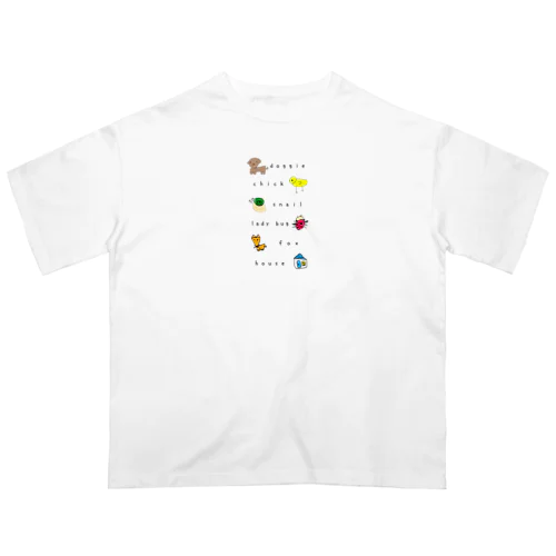 はじめてのおえかき オーバーサイズTシャツ