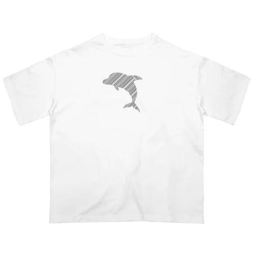 Tursiops truncatus オーバーサイズTシャツ