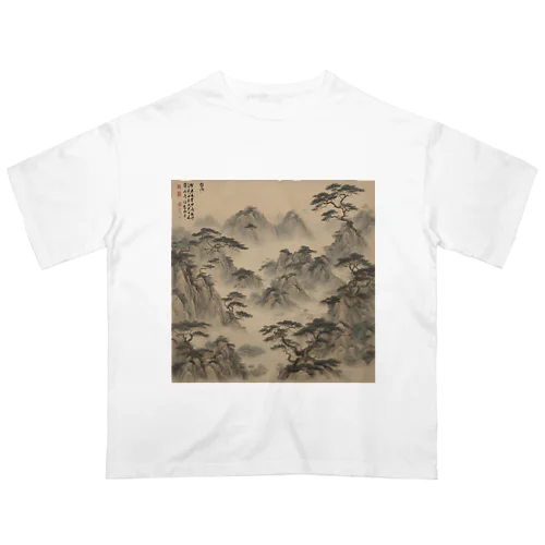 国士無双の景色 オーバーサイズTシャツ