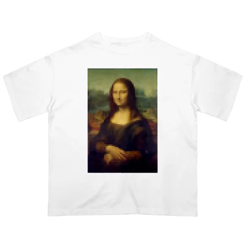 モザイクの女性 -the Mona Lisa モナ・リザ- オーバーサイズTシャツ