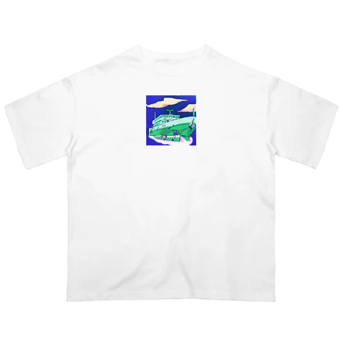 かっこいい🚢 オーバーサイズTシャツ