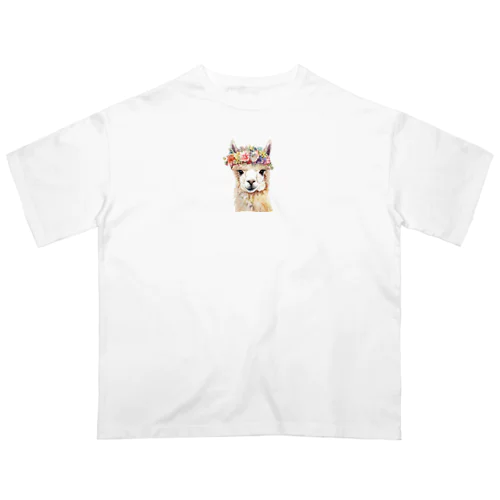 アルパカ オーバーサイズTシャツ