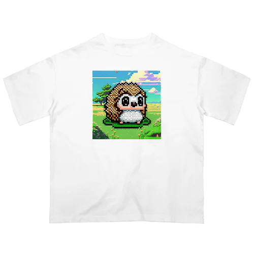 ドット絵のピグミーハリネズミ Oversized T-Shirt