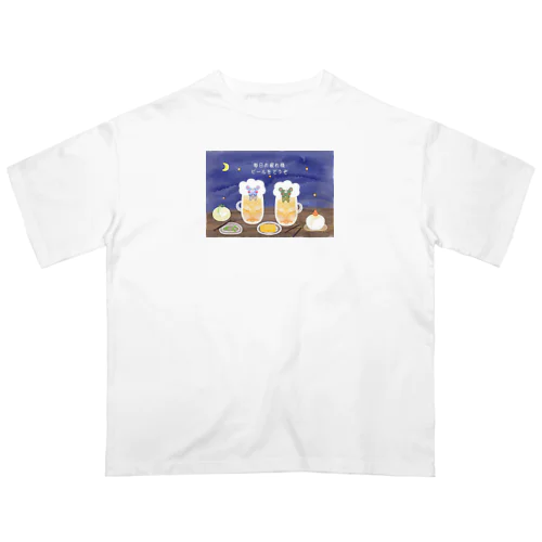 ふぃーゆどぅあんじゅ居酒屋【夜空】 Oversized T-Shirt