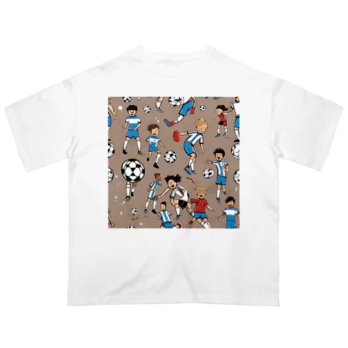 サッカー小僧 オーバーサイズTシャツ