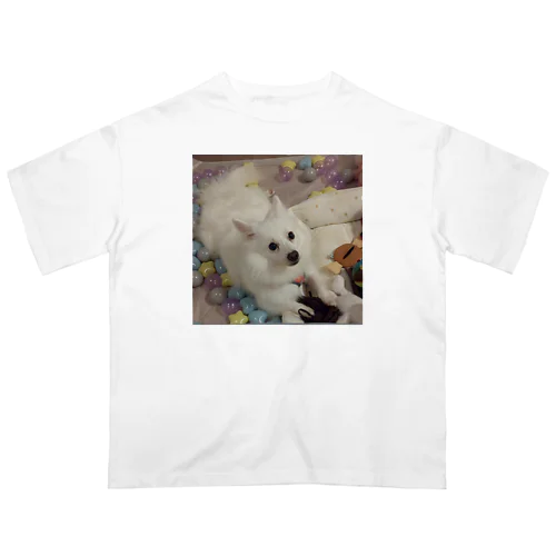 愛犬パールグッズ　Mipa♥日本スピッツ オーバーサイズTシャツ