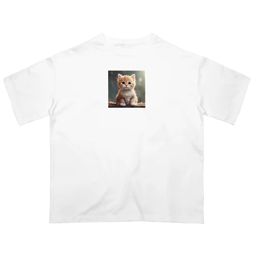 キュートな子猫 Oversized T-Shirt