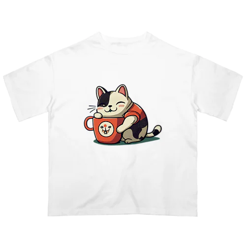 ほっとひとねこ = こはる = オーバーサイズTシャツ