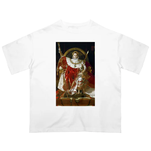 玉座のナポレオン / Napoleon I on His Imperial Throne Oversized T-Shirt