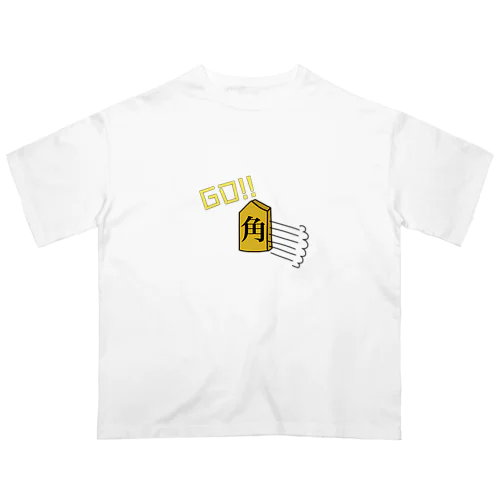 GO！！角＝合格祈願 オーバーサイズTシャツ