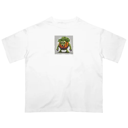 野菜の怪物 オーバーサイズTシャツ