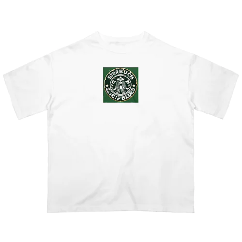 コーヒーショップ風のグッズ オーバーサイズTシャツ