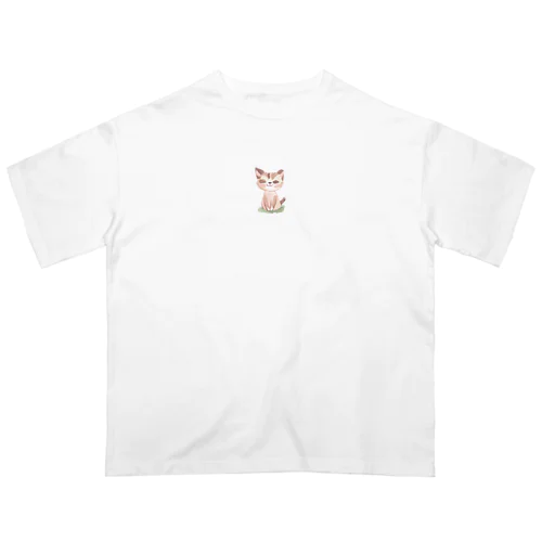 かわいい猫ちゃんグッズ オーバーサイズTシャツ