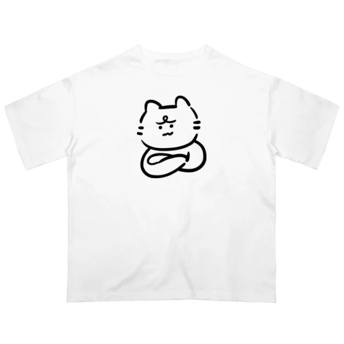 悩むワンニャン オーバーサイズTシャツ