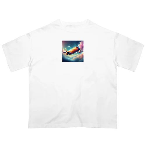 幻想飛行機 Oversized T-Shirt