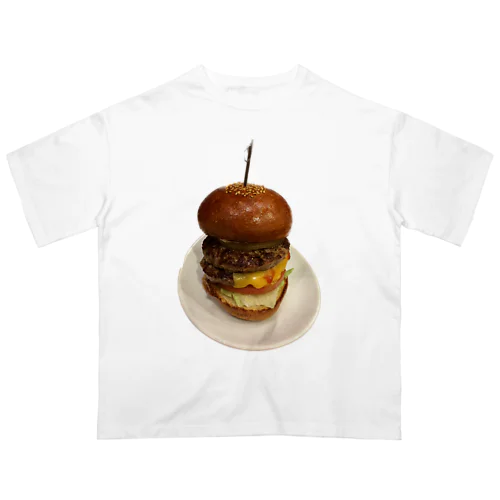 こういうのがいいんだよバーガー🍔 Oversized T-Shirt