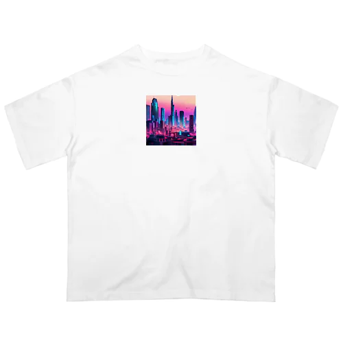 未来都市の視線　～Gaze of the Future City～ オーバーサイズTシャツ