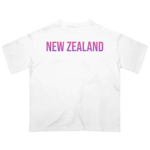 ニュージーランド ロゴピンク Oversized T-Shirt