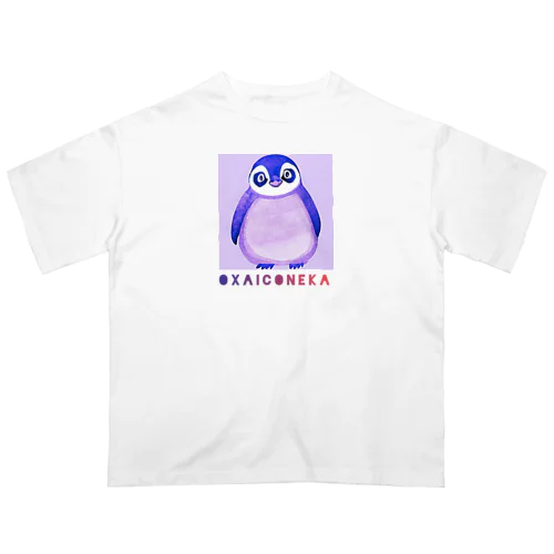 oxaiペンギン オーバーサイズTシャツ