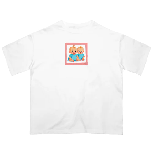 双子ちゃん オーバーサイズTシャツ