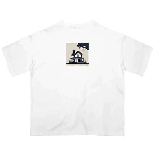 おしゃれな家のイラストグッズ Oversized T-Shirt