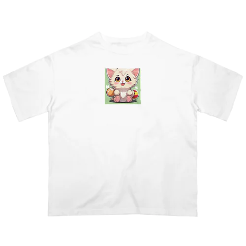 子猫のマイちゃん Oversized T-Shirt