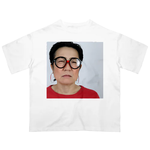 不審者情報でAI生成した不審者その2 Oversized T-Shirt