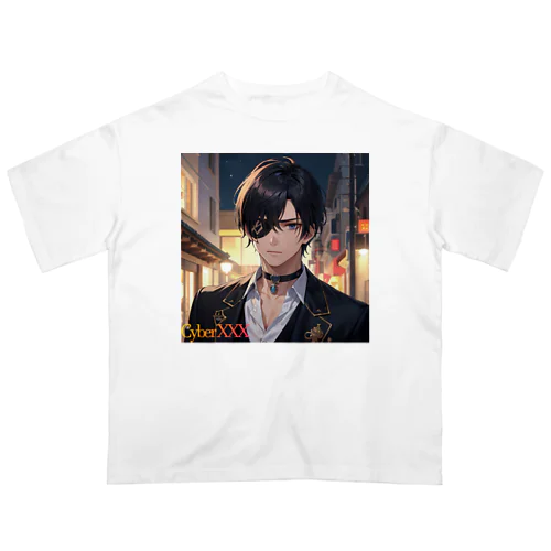眼帯王子 Oversized T-Shirt