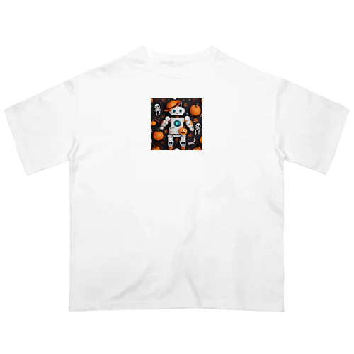 【ハロウィン】ロボット Oversized T-Shirt