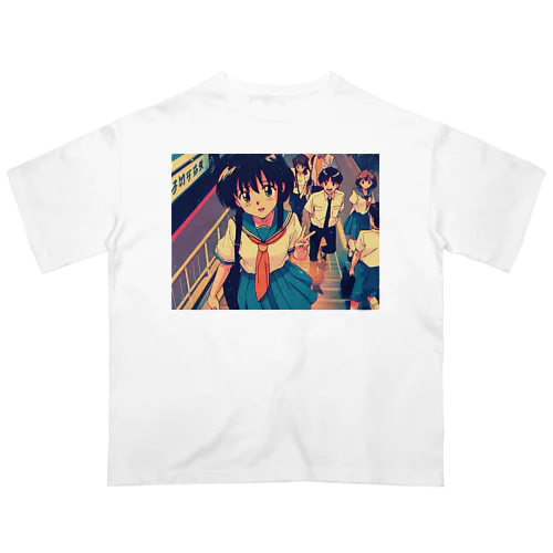 「超獣伝説ジルガイム」| 90s J-Anime "Super Beast Legend Zilgaim"  Oversized T-Shirt