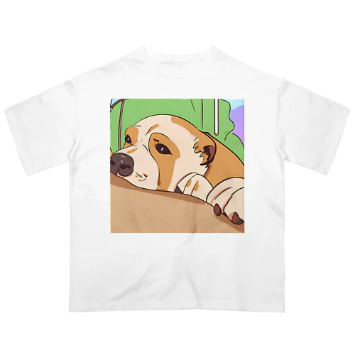 やる気のない犬 Oversized T-Shirt