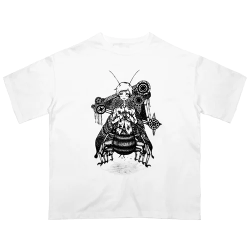 変身(ホワイト) Oversized T-Shirt