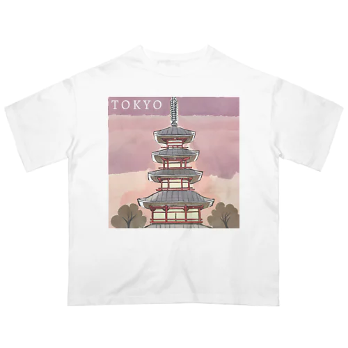 東京_03 オーバーサイズTシャツ