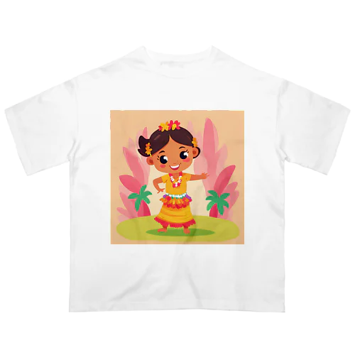 フラダンサーナナちゃん オーバーサイズTシャツ