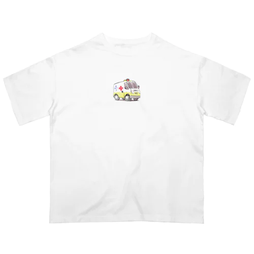 救急車くん Oversized T-Shirt