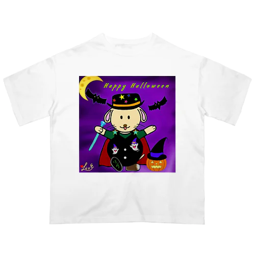 ハロウィンリブ オーバーサイズTシャツ