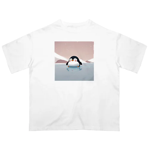 かわゆいペンギン オーバーサイズTシャツ
