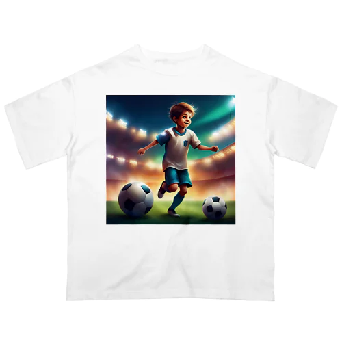 サッカー小僧 オーバーサイズTシャツ