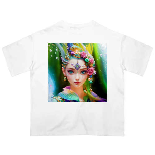 universal mermaid LARA オーバーサイズTシャツ