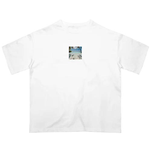 プライベートリゾートビーチ Oversized T-Shirt