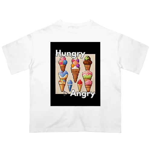 【アイスクリーム】hAngry Oversized T-Shirt