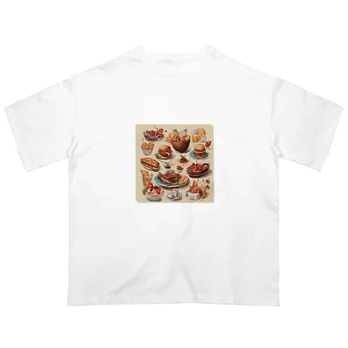 食べたい物 オーバーサイズTシャツ