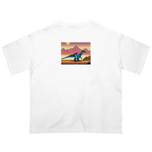 恐竜㊺　マジュンガサウルス Oversized T-Shirt