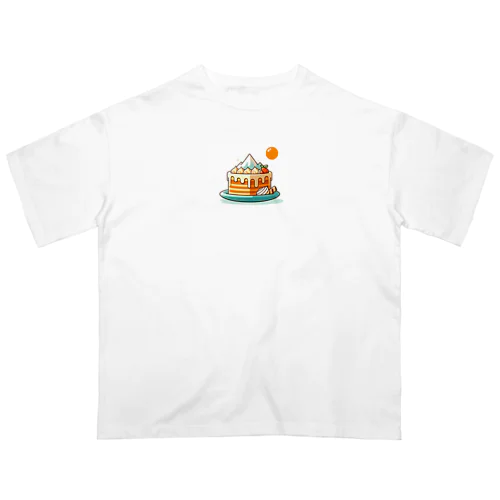 モンブランケーキ オーバーサイズTシャツ