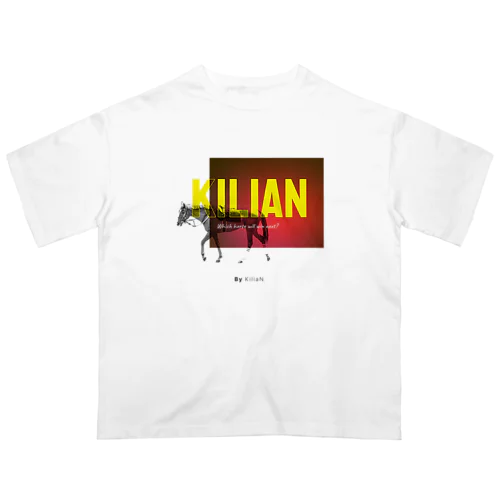 KiliaN　#03 - RED&YELLOW Oversized T-Shirt