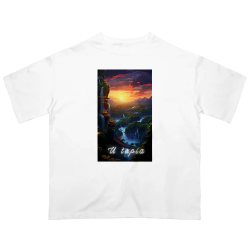 Utopia ファッション　 Oversized T-Shirt