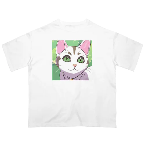 可愛い猫グッズ Oversized T-Shirt