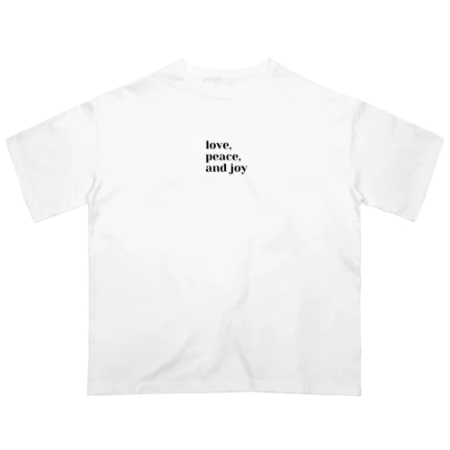 シンプルなデザイン オーバーサイズTシャツ